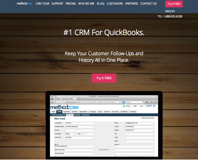 CRM for QuickBooks