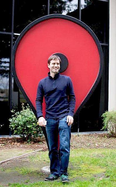 Paul at Google HQ